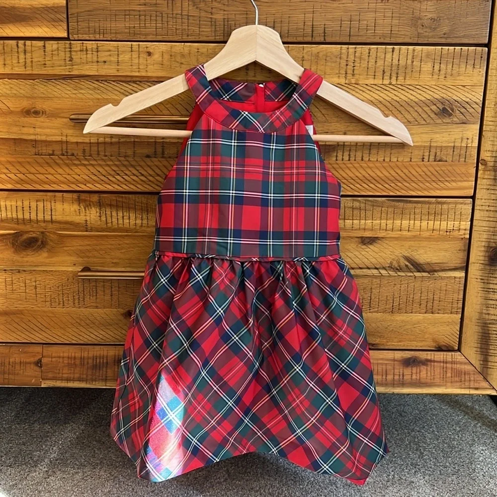 Vineyard Vines Girls Holiday Dress